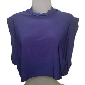 Antthony Design Originals New NWT Navy Mock-Neck Pullover Dickie Size XL/1X